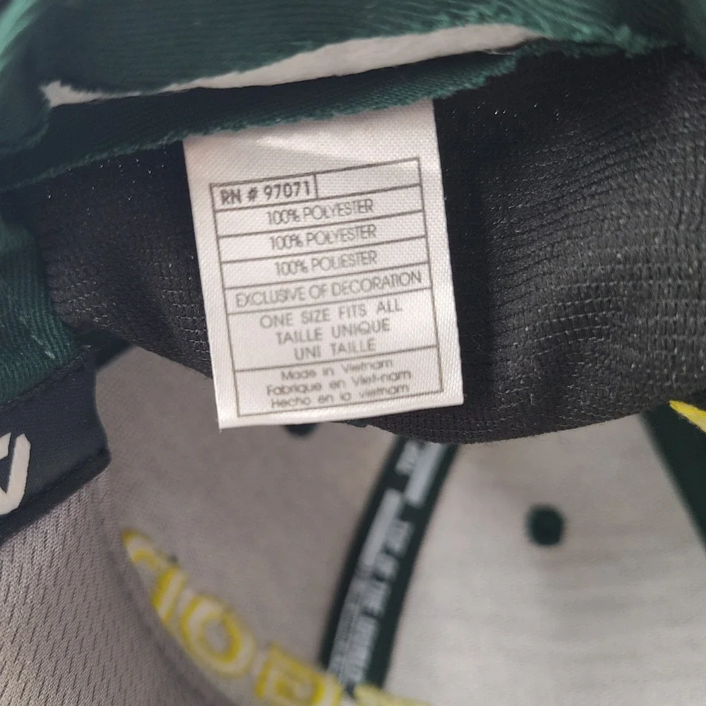 Oregon‎ Ducks Hat Adjustable Top of the World Green Yellow NCAA University Men